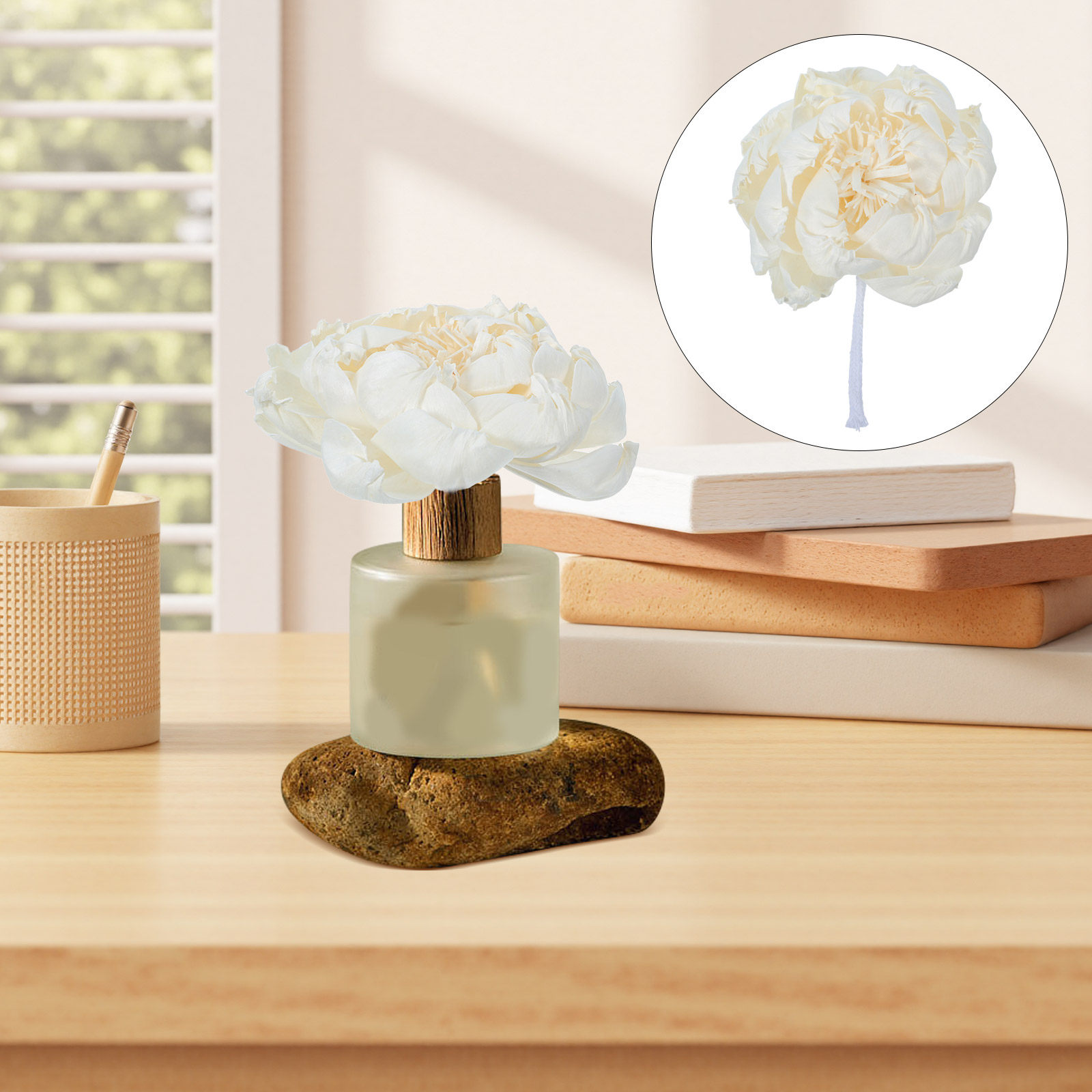 Home Fragrance Oils - Difusor de Aroma Peony Head 12cm