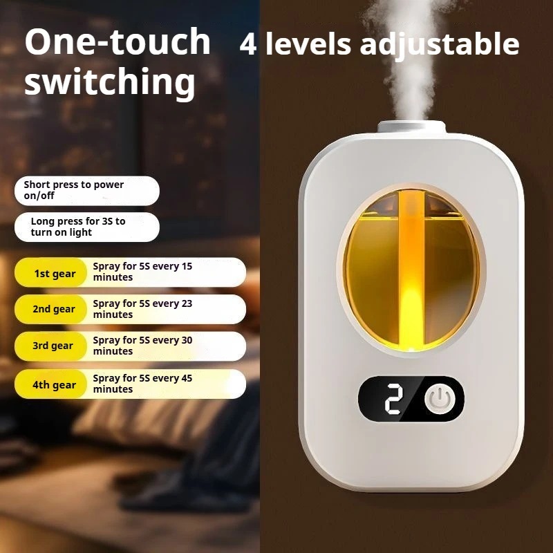 Home Fragrance Luxury - Umidificador USB Automático, Difusor de Óleos