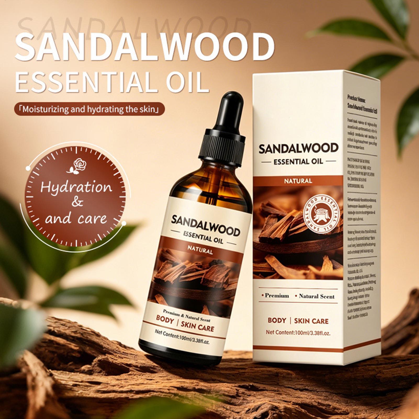 Home Fragrance Oils - Óleo aromático de sândalo 100ml, óleo
