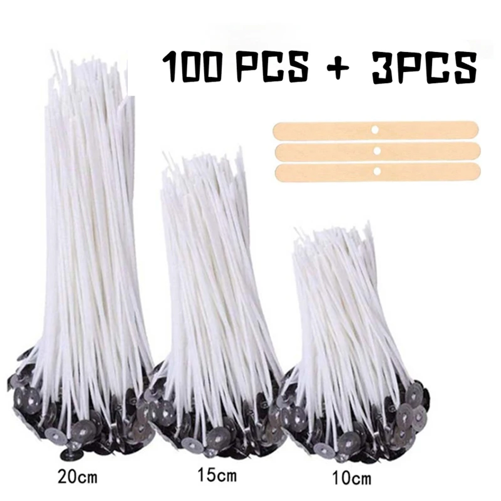 Soy Wax Flake - 103 pçs/set Original Fumaça Vela Mechas
