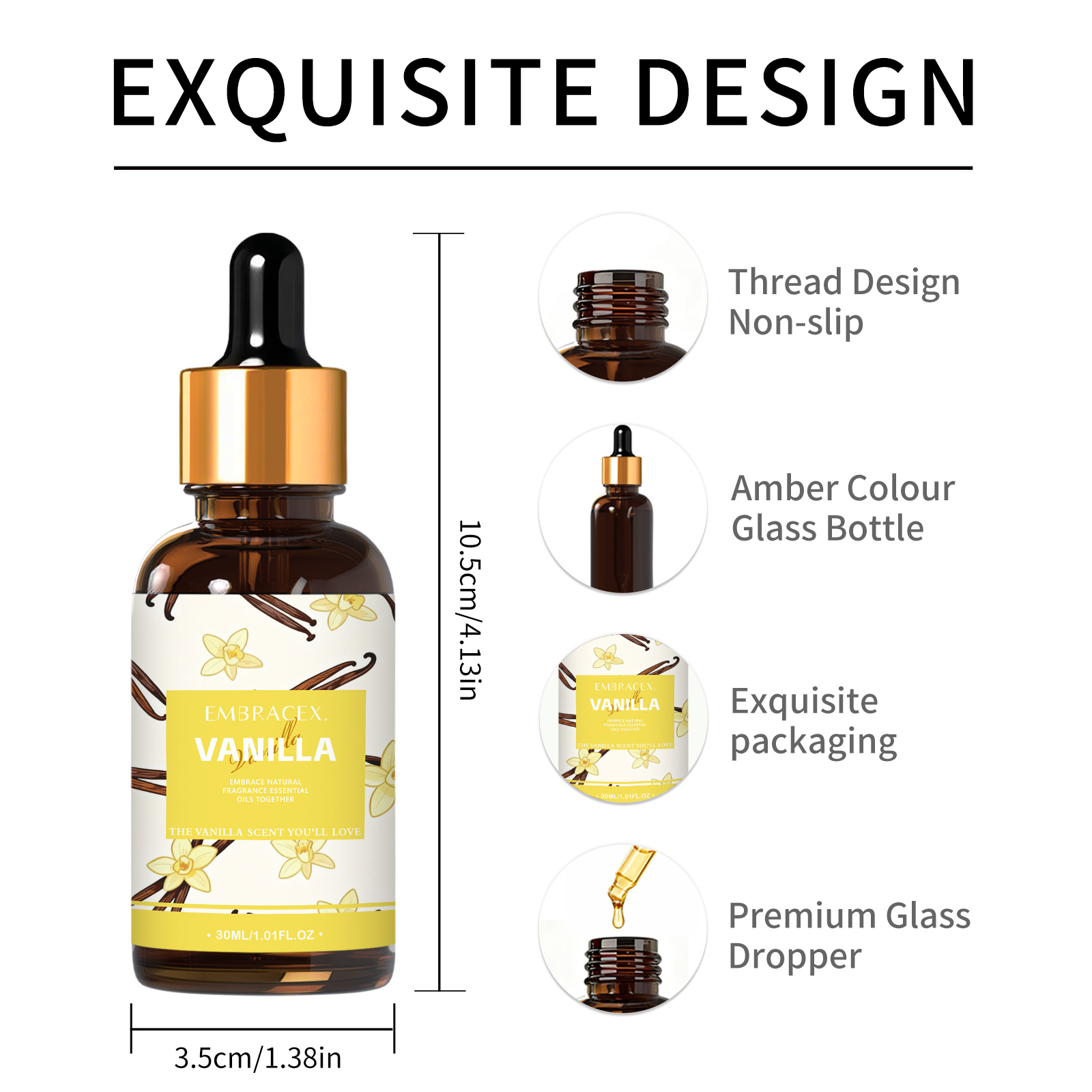 Óleos Essenciais de Baunilha 3 - Home Fragrance Oils avaliação e preço