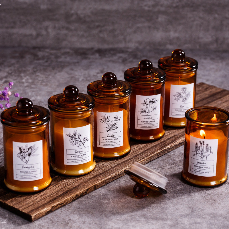 Frasco de vidro vintage vela p - Soy Wax Flake avaliação e preço