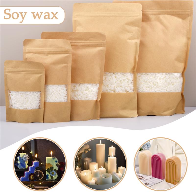 50-1000g natural puro floco de - Soy Wax Flake avaliação e preço